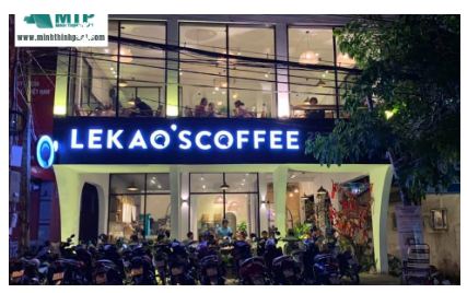 Dự án tại cửa hàng cà phê LEKAO’S COFFEE